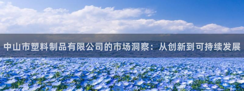 太阳集团官网导航首页：中山市塑料制品有限公司的市场洞察：从创