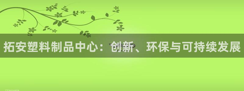 太阳集团tcy8722查封了：拓安塑料制品中心：创新、环保与