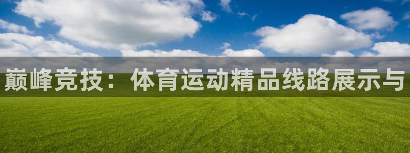中山熊猫体育：巅峰竞技：体育运动精品线路展示与
